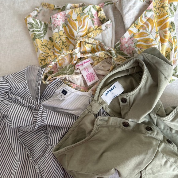 Girls Outfits Lot 6 Pieces Romper Dresses Spring Summer Size 2T - Picture 3 of 5